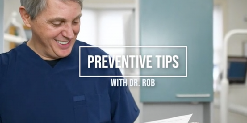 Preventive Tips with Dr Rob Lipkowtiz Gloucester MA Dentist